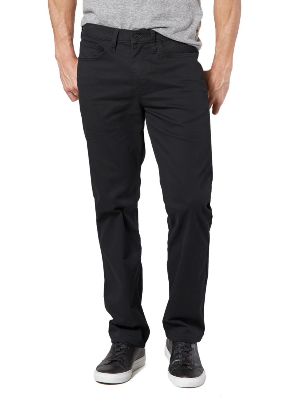 Men's Slim Black Jeans